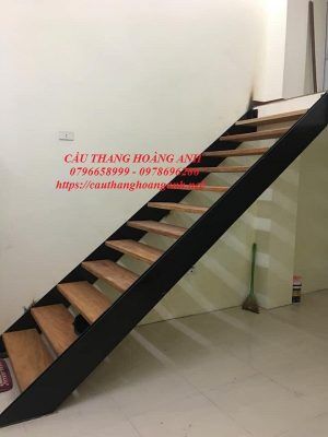 Mặt bậc cầu thang gỗ lim nam phi