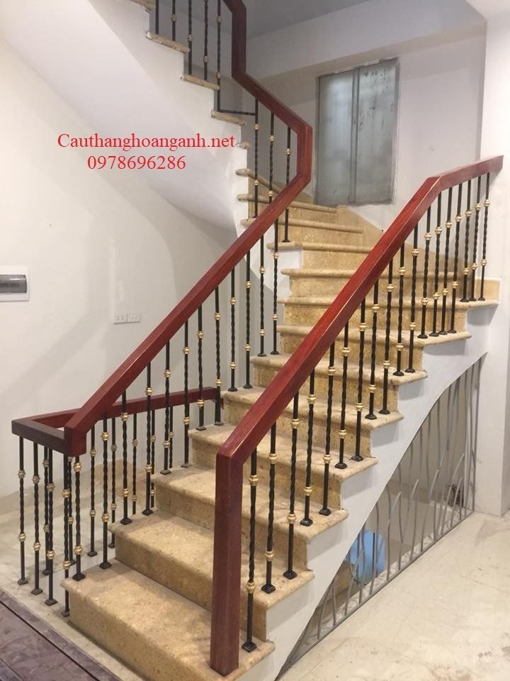 cầu thang sắt nghệ thuật
