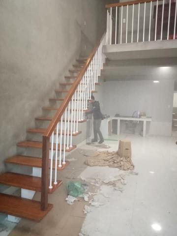 cầu thang xương cá cho nhà diện tích nhỏ