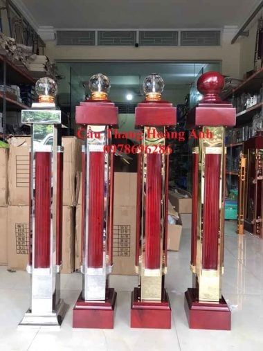 Trụ chính cầu thang inox nhập khẩu